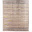 Hand Loomed Striped Area Rug in Yellow