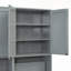 Lit escamotable simple avec placard et tiroirs-145681126