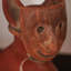 Figurine de chien en céramique