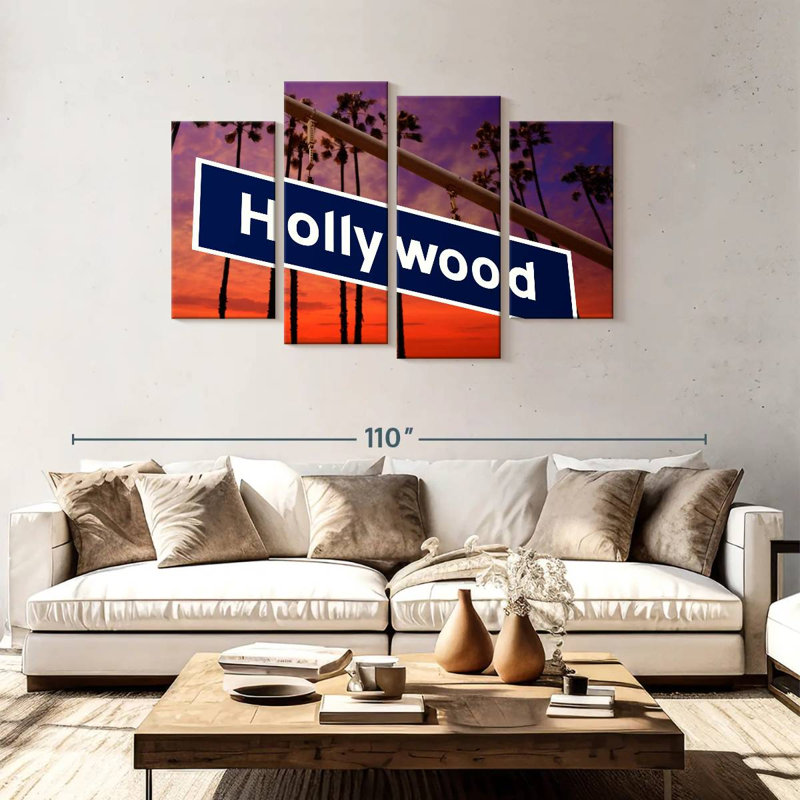 Signe Sirci Hollywood Road Sunset, H 48 po x l 75 po