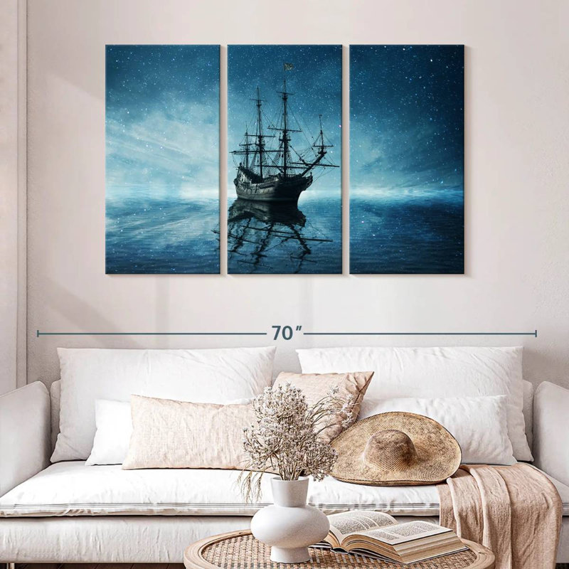 Aletra Old Ship, 32" H x 50" W