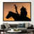 Black Floater Framed