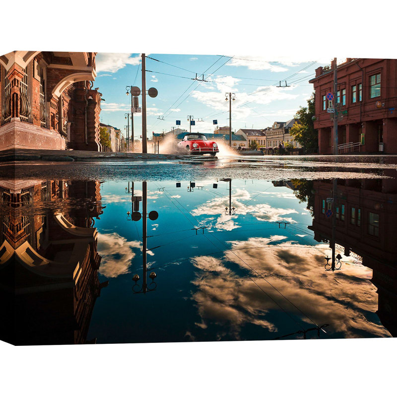 3AP6476 After The Rain by Gasoline Images - Wrapped Canvas Print, 50cm H x 70cm W x 4cm D