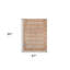 Tapis beige tissé à la machine 5 pi x 7 pi Southwestern