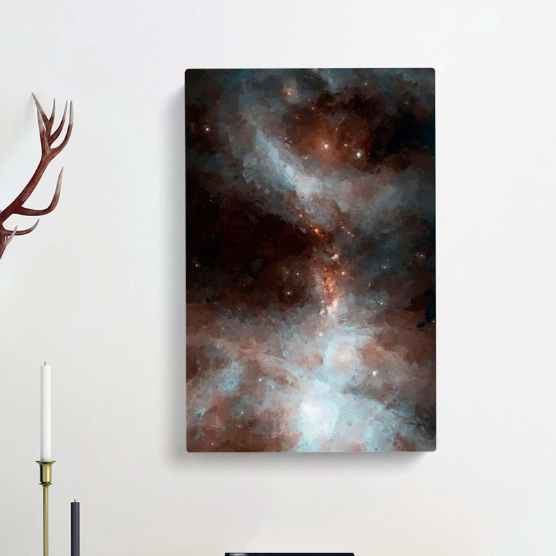 Universe In Abstract Vol.15 - Wrapped Canvas, 76cm H x 50cm W x 3cm D