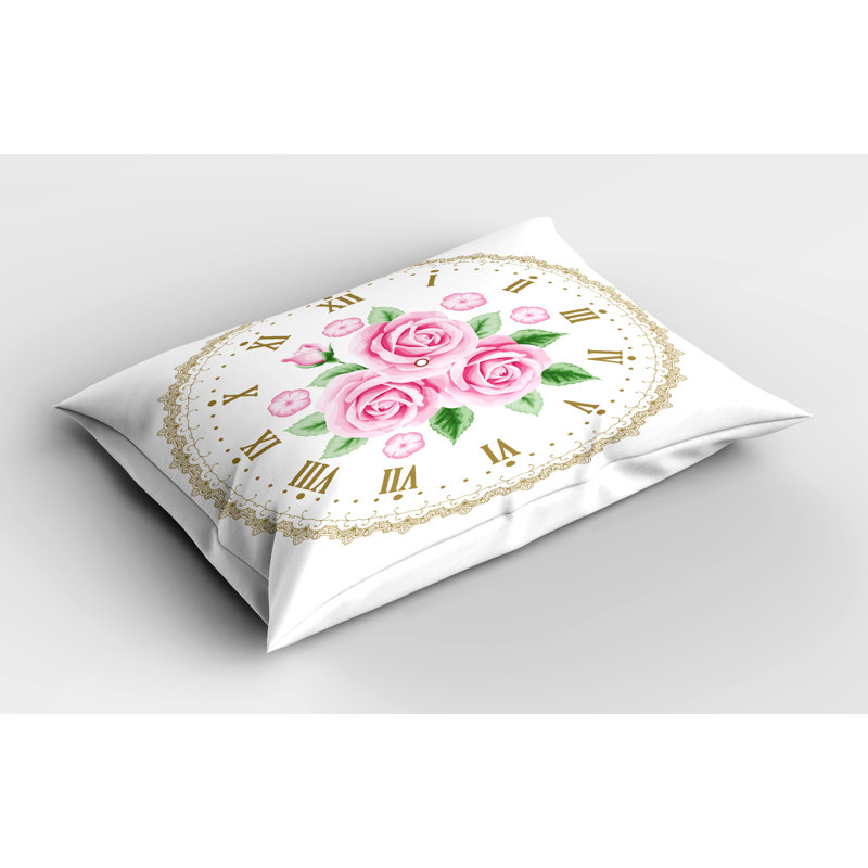 Ensemble de 2 taies décoratives Ambesonne Shabby Flora, H 20 po x l 26 po
