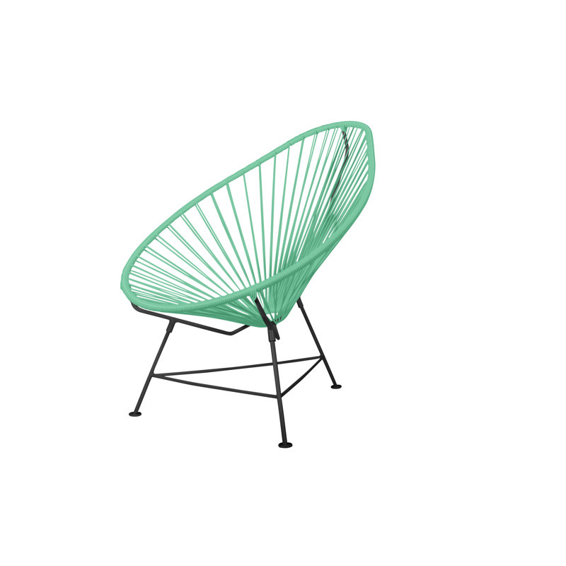 Chaise de jardin, Mousse de mer / noir