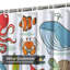 Rideau de douche avec 12 crochets-1078315228