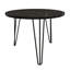 Ensemble de 2 tables basses gigognes rondes de 68,6 cm (27,04 po), avec structure en métal et plateau en marbre. Couleur noire. Idéales pour le bureau, le balcon, une chambre d'amis ou les petits espaces. Stables et polyvalentes. Pratiques.