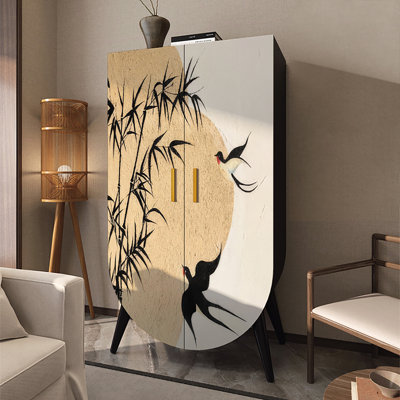Bedroom decor vintage wardrobe