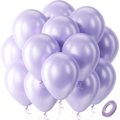 Ballons de fête corail en latex - Paquet de 100 ballons ronds en corail rouge pastel à hélium de 12 pouces pour Bachelorette