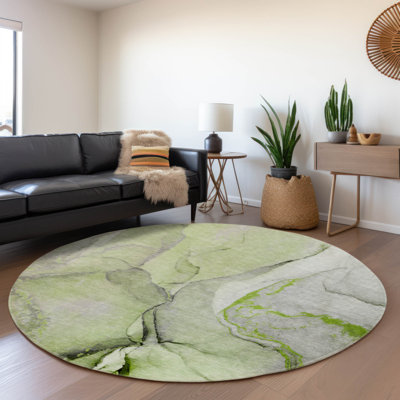Tapis vert Cerrito AMF506 lavable à la machine de qualité supérieure
