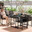 4 - Person Patio Dining Set with Square Table