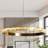 Prufrock Dimmable LED Dining Room Chandelier