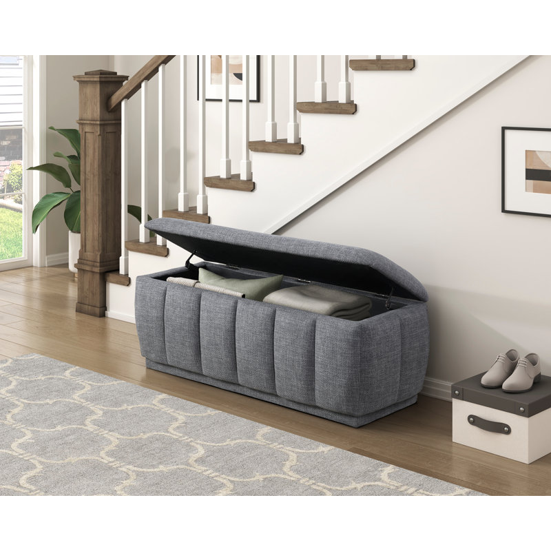 Banc de rangement Parsons, Gray