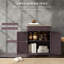 Buffet avec comptoir en bois massif HOMcom-1683773660