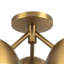 Fosso 17-in Gold Semi-Flush Mount-1913005508