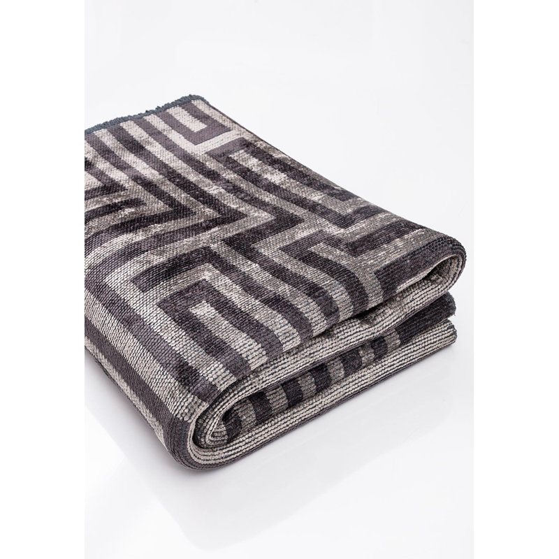 Rapture Geometric Shapes Area Rug, Rectangle 6'7" x 9'10"
