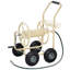 Chariot en acier robuste avec enrouleur de boyau d'arrosage de capacité de 300 pieds pour tuyaux 5/8 po-60181646