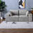 Compression Sofas, 71 Inch Grey Corduroy Modular Modern Couch For Home