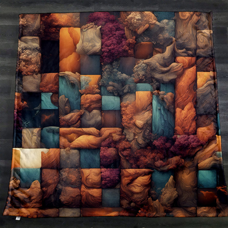 Throw Blanket, 51" x 60"