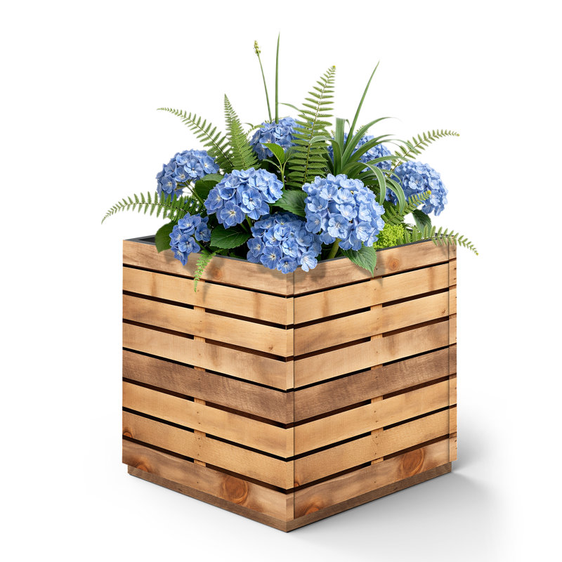 Large Metal Patio Planters – Planter Box for Indoor Plants and Garden Use, Outdoor Planter Box for Patio, Backyard and Front Porch
