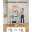 Tablette de rangement pliante avec roulettes-129860108-129860110