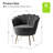 Hendrix Velvet Accent Chair-698551652