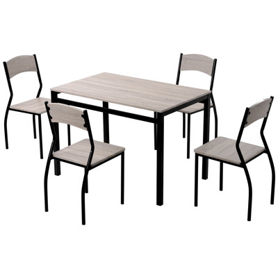 Abd-Ulmoeen 4 - Person Dining Set