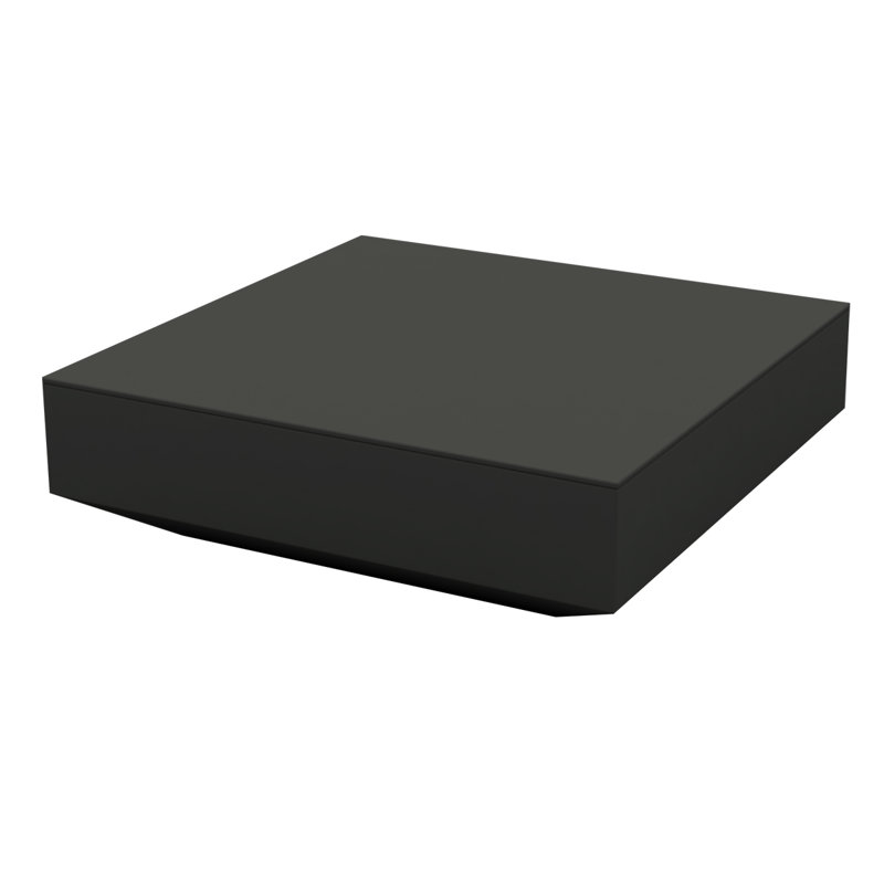 Table basse Vela, L 39,75 po x L 39,75 po x H 11,75 po, Anthracite