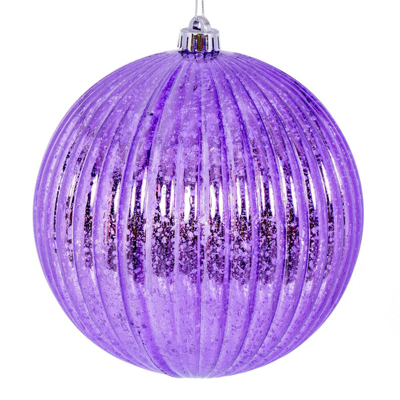 6" Shatterproof Bauble, Lavender
