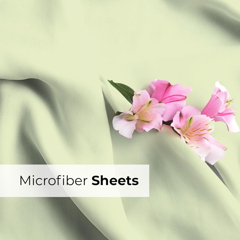 Extra Deep Pocket Sheet Set, Cooling & Breathable Bed Sheets, Soft Hotel Luxury Bedding, Fits 18–24 Inch Mattress