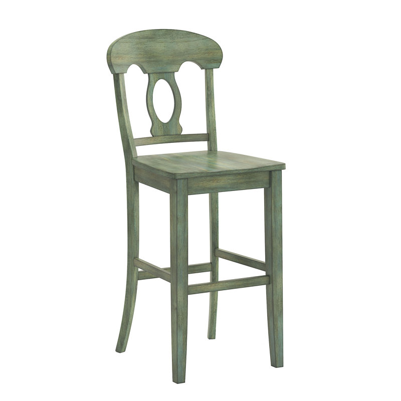 Beaufort Solid Wood Counter Stool, Antique Sage, Bar Stool (29” Seat Height)