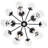 Steel Dimmable Globe Chandelier-1264815429-1264815436-1264815428