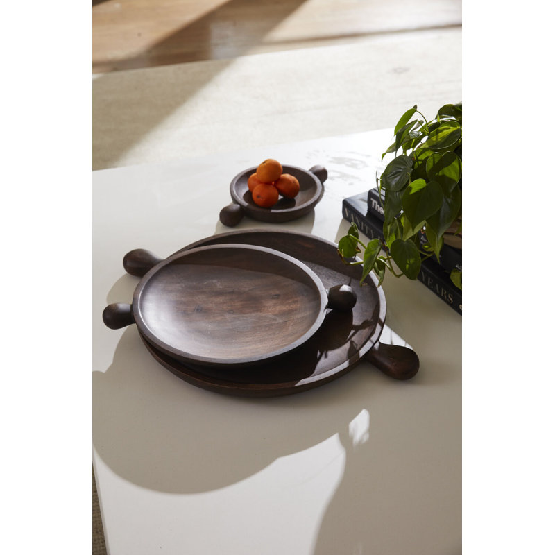 Wood Tray, 1.5" H x 15.7" W x 12" D