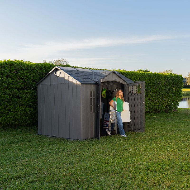 10 Ft. X 8 Ft. Side Entry Outdoor Storage Shed