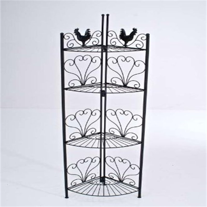 Culebra 151cm H x 41cm W Metal Corner Bookcase