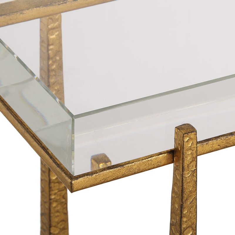 Table d'appoint Quentisha Crystal