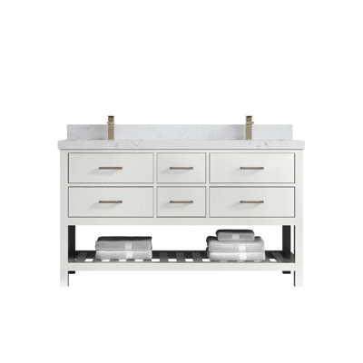 Ensemble de meuble-lavabo double 60 po Parker