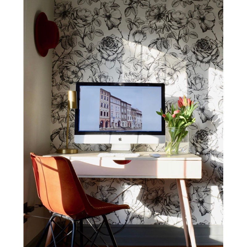 Floral Wallpaper, Pre-Pasted
