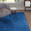 Lunar Solid Colour Hand Woven Area Rug-11809038