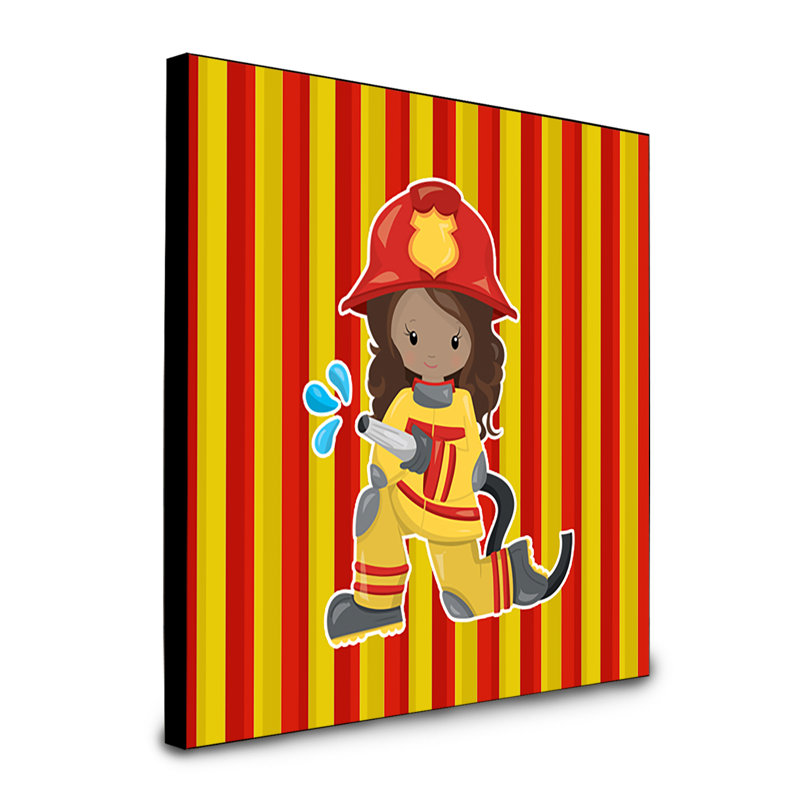 Panneau mural d’art fille fire Dreen