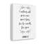Casting All Your Care 1 Peter 5:7 - Wrapped Canvas Print-179880570