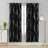 Spurgh Sliver Wave Foil Print Blackout Thermal Grommet Curtain Panels (Set of 2)-792607108-792607140