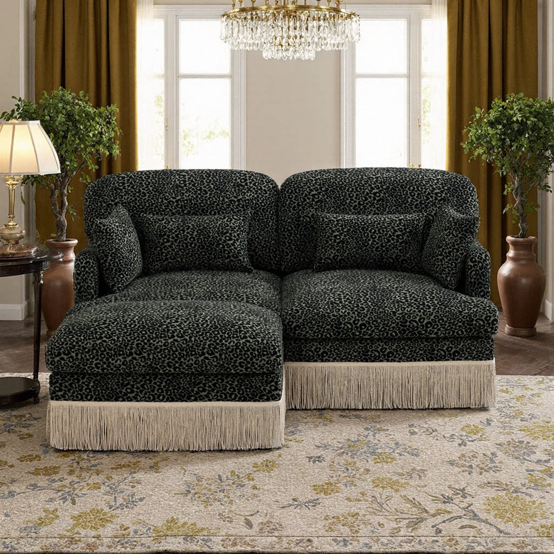 Canapé Comfy Chenille, Vert