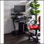 Bureau de jeu à finition noire