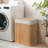 Natural Bamboo Laundry Hamper With Lid & Handles, Removable Liner, Ideal For Bathroom, Bedroom, Laundry Room-1284519476-1284519474