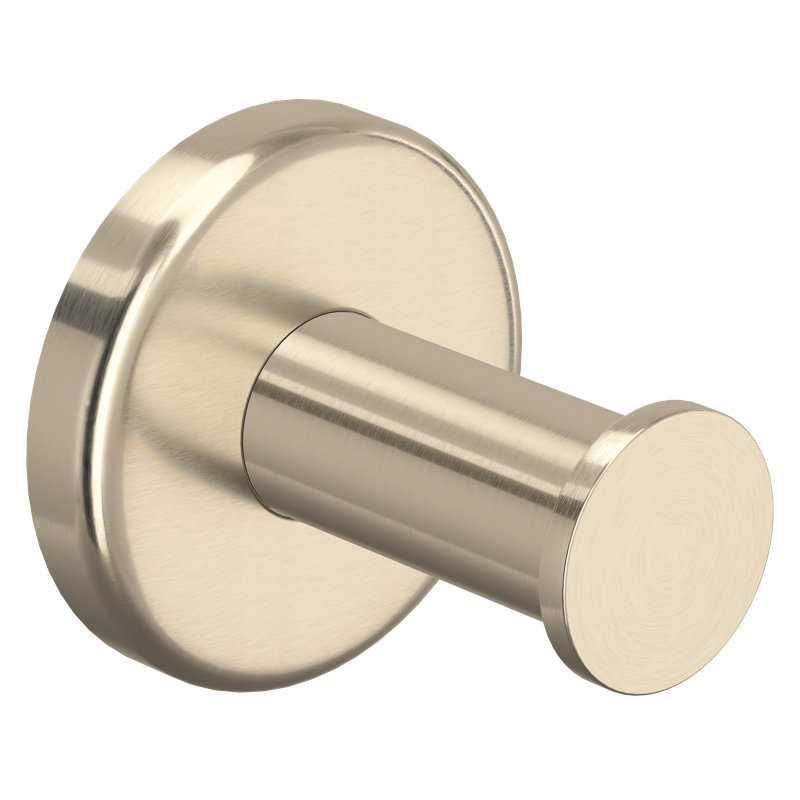 Lombardia® Wall Mounted Robe Hook, Satin Nickel