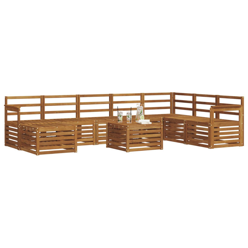 306cm Wide Patio Sectional Set