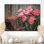 Décoration murale pivoines par le vieux tracteur III - pivoines